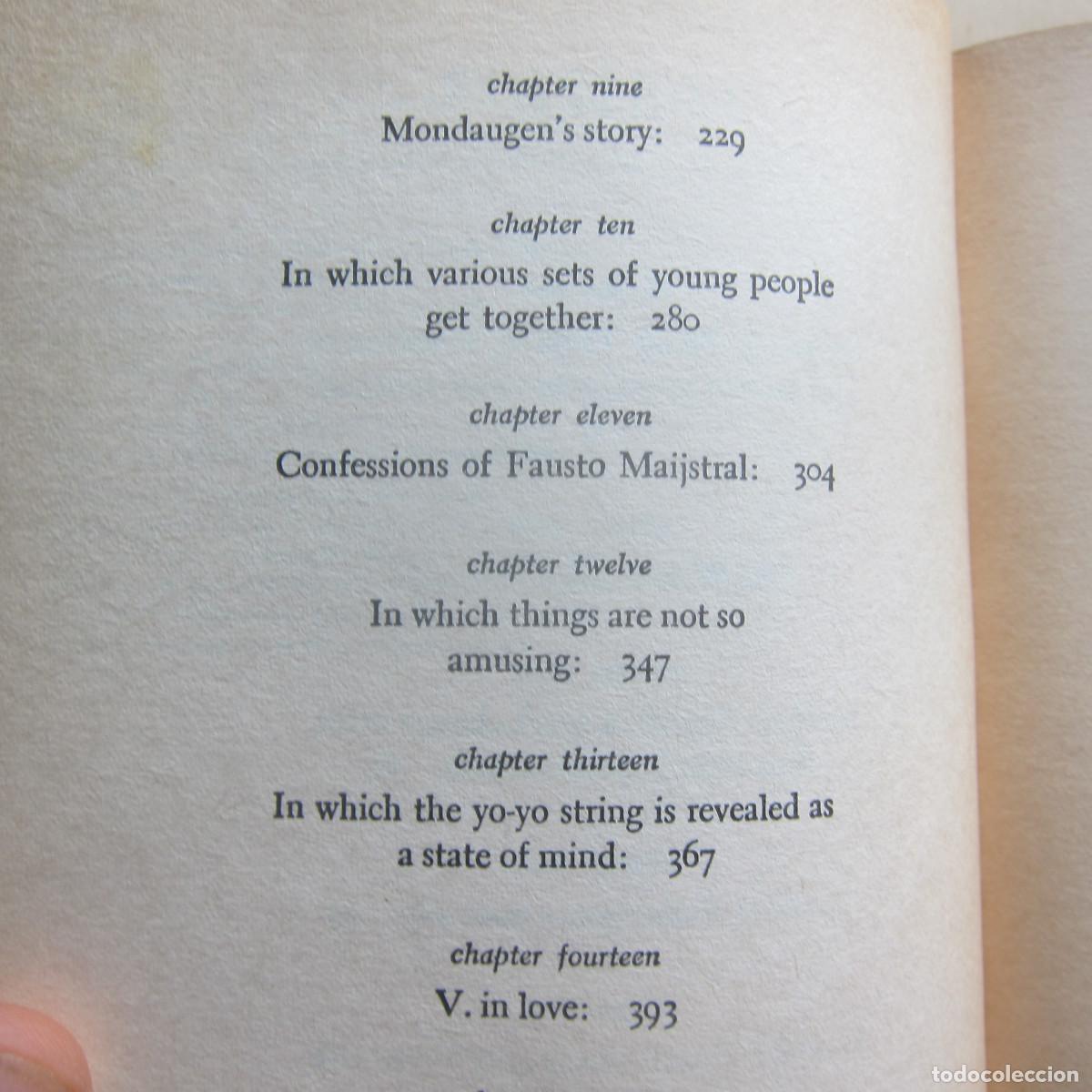 Libros de segunda mano: V - THOMAS PYNCHON (PICADOR) IDIOMAS NOVELA - Foto 13