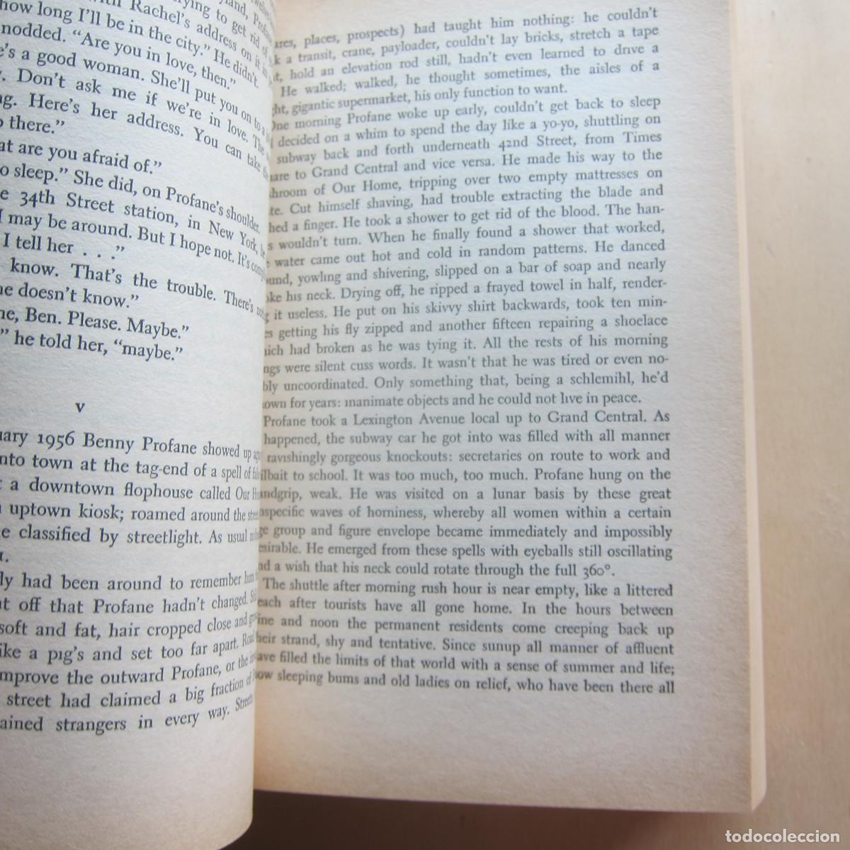 Libros de segunda mano: V - THOMAS PYNCHON (PICADOR) IDIOMAS NOVELA - Foto 14