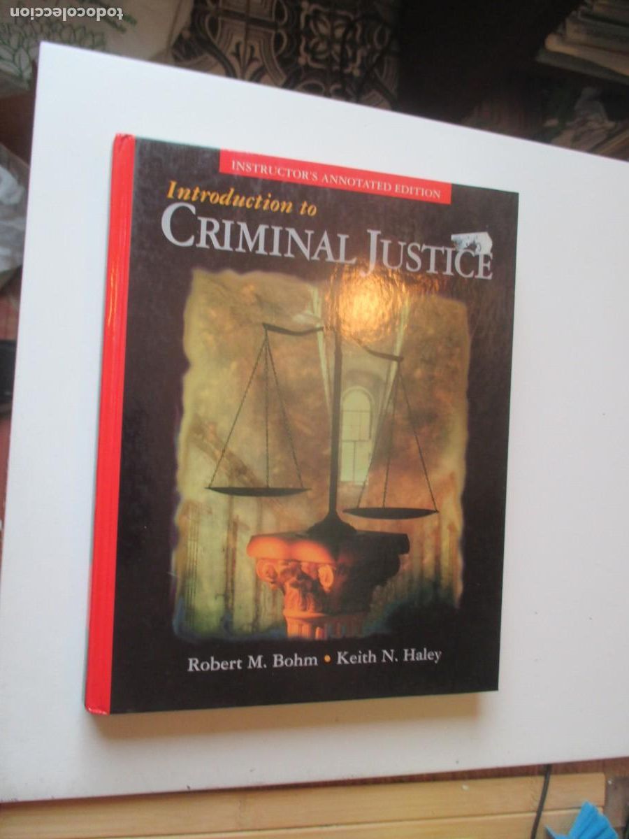 Libros de segunda mano: ROBERT M. BOHM , KEITH N. HALEY Introduction to criminal justice (ingl&eacute;s) W40501
