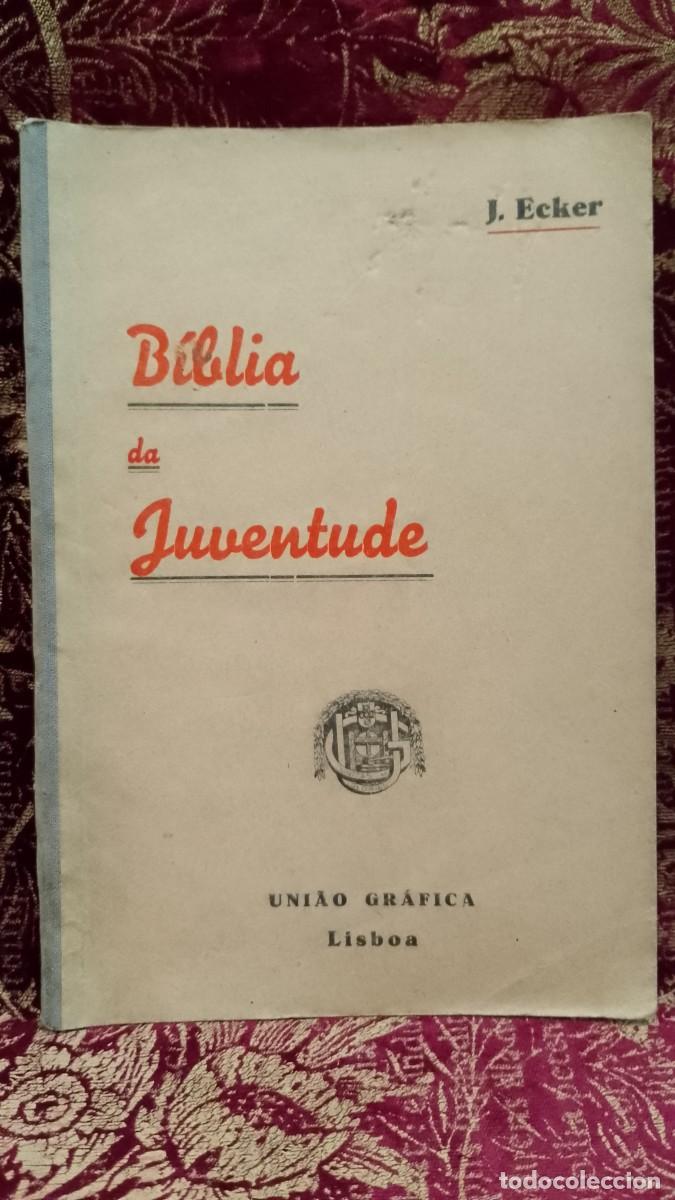 Libros de segunda mano: Biblia da Juventude 1943 J. Ecker