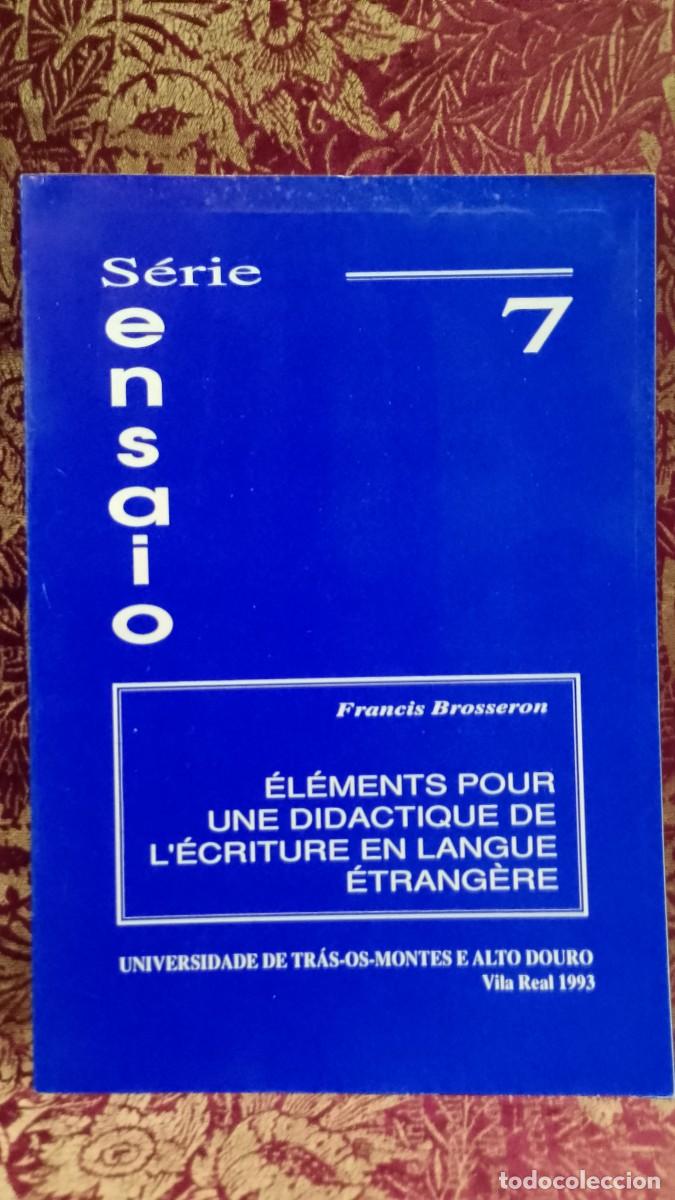 Libros de segunda mano: Ensaio 7 UTAD 1993 Vila Real - Francis Brosseron