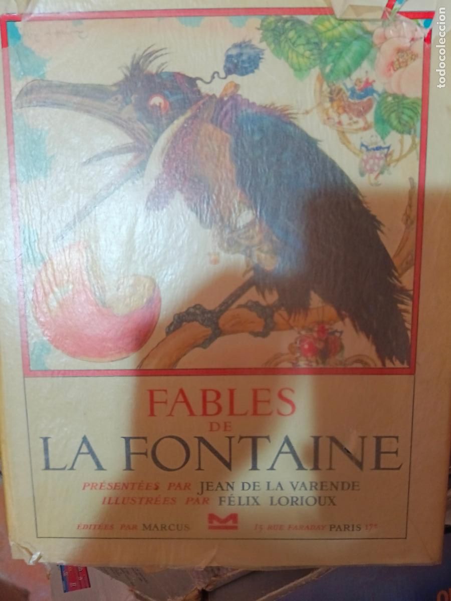 Libros de segunda mano: FABLES LA FONTAINE Jean de F&eacute;lix LORIOUX & Jean de LA VARENDE