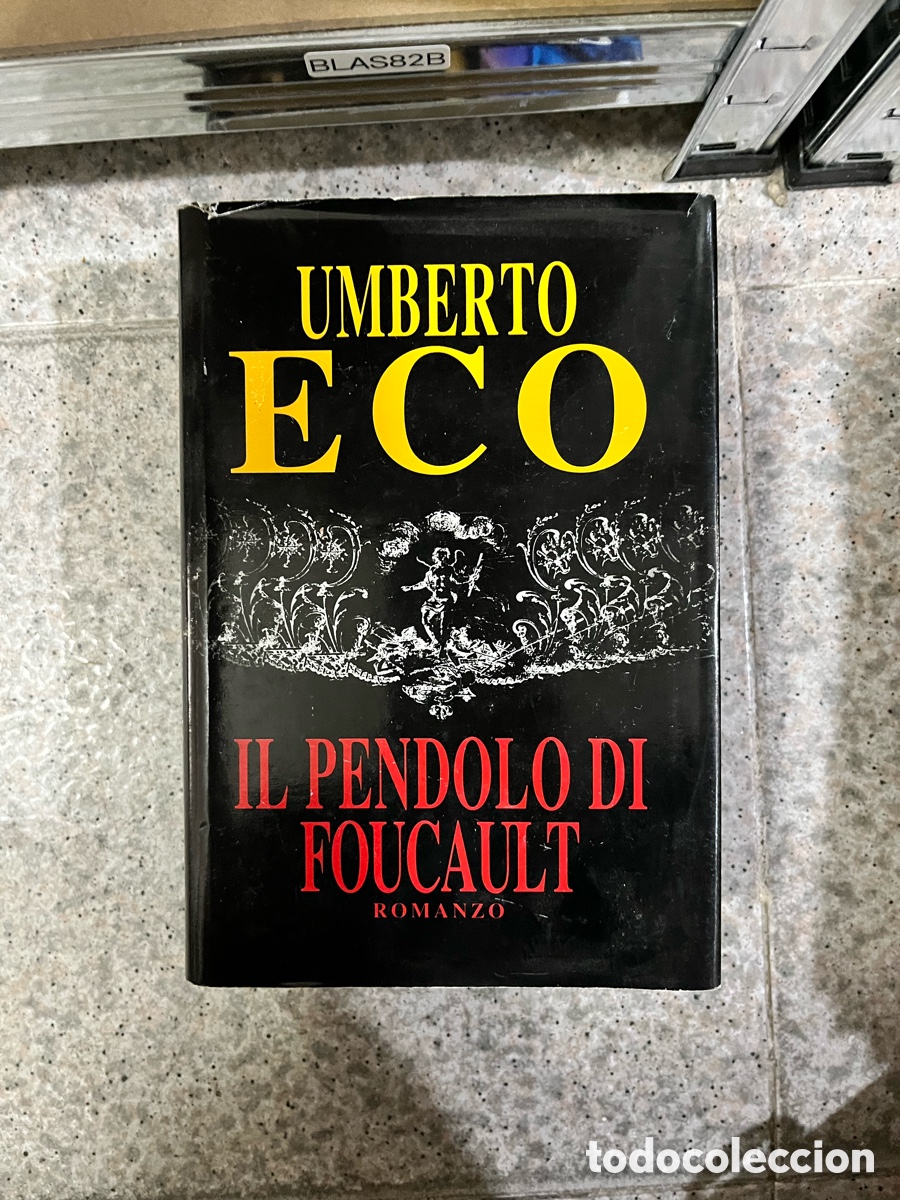 Libros de segunda mano: BLAS82B UMBERTO ECO IL PENDOLO DI FOUCAULT ROMANZO italiano