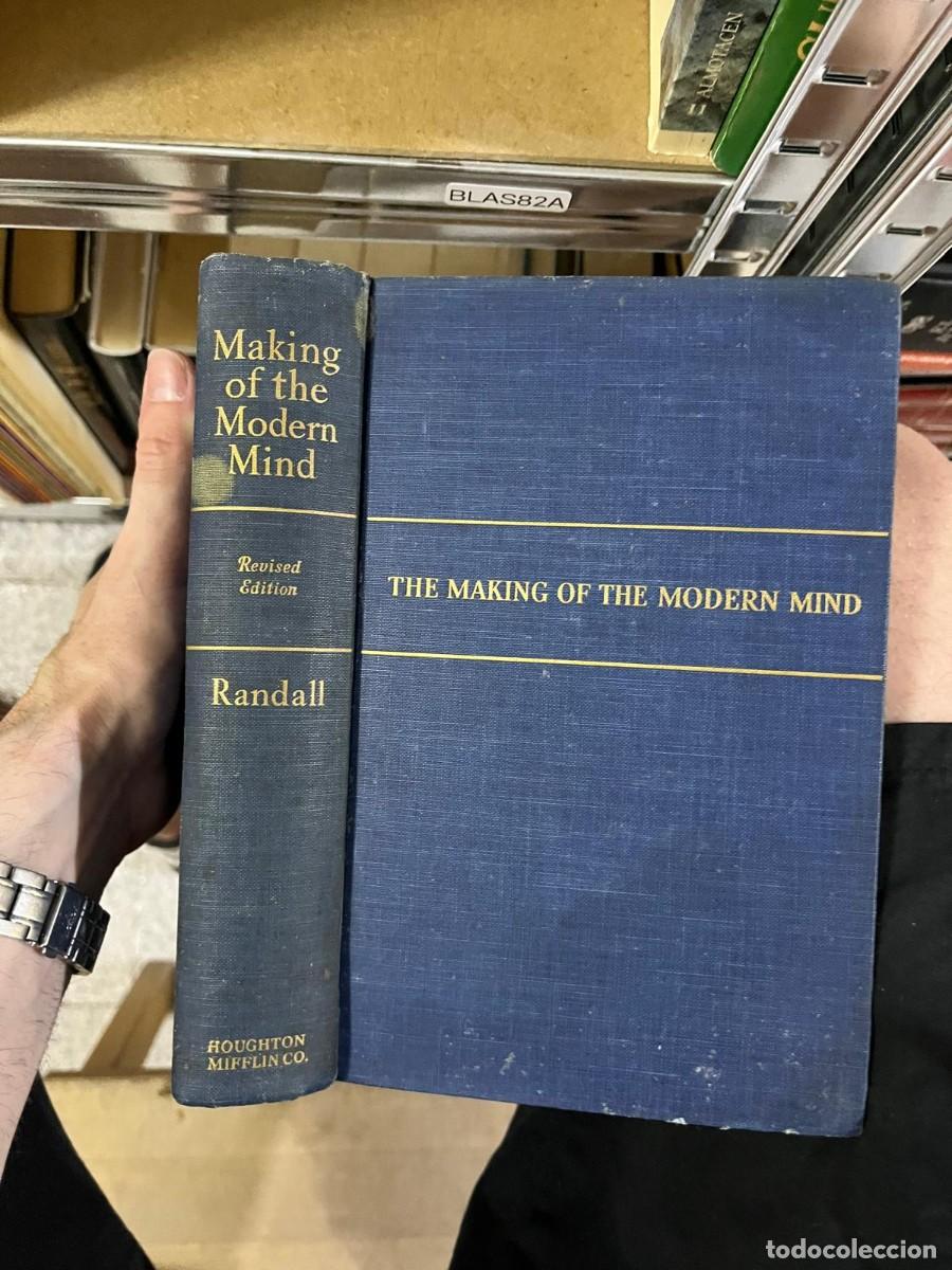 Libros de segunda mano: BLAS82A &mdash; John Herman Randall Jr. &mdash; The Making of the Modern Mind (Houghton Mifflin Company)