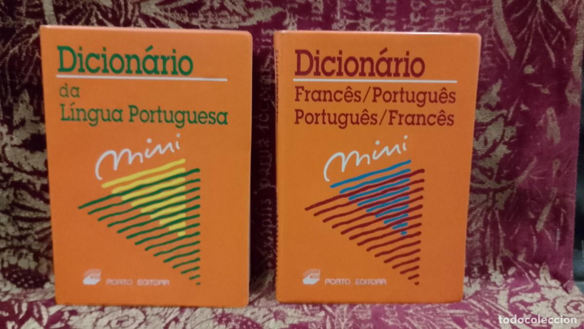 Libros de segunda mano: Dicion&aacute;rio da Lingua Portuguesa + Franc&ecirc;s Portugu&ecirc;s mini