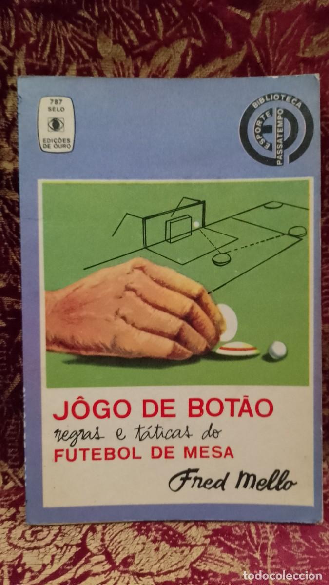 Libros de segunda mano: Jogo de Bot&atilde;o / Futebol de Mesa 1968 Fred Mello