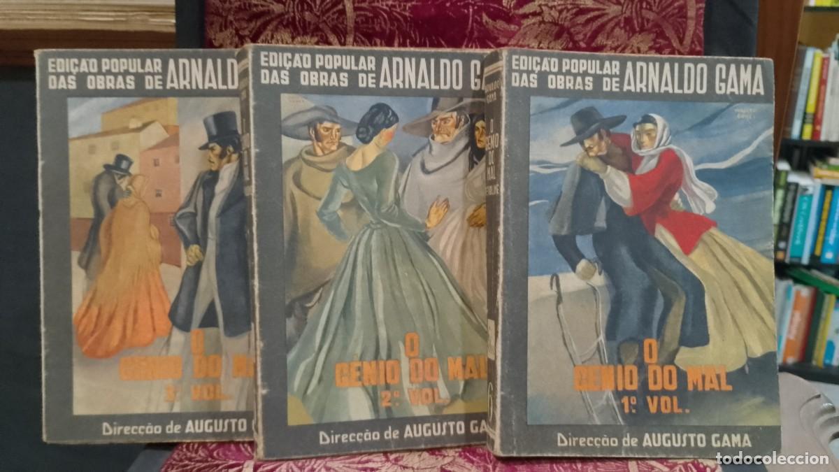 Libros de segunda mano: O G&eacute;nio do Mal 1936 Arnaldo Gama