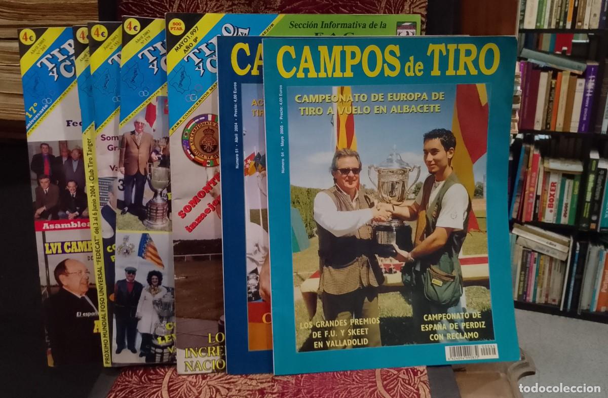 Libros de segunda mano: Revista Tiro y Caza y Capos de Tiro 7 unidades