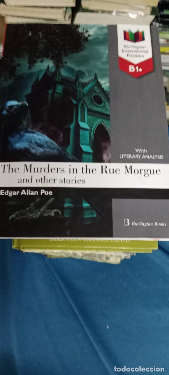 Libros de segunda mano: THE MURDERS IN THE RUE MORGUE EDGAR ALLAN POE LIBRO GG-UEL