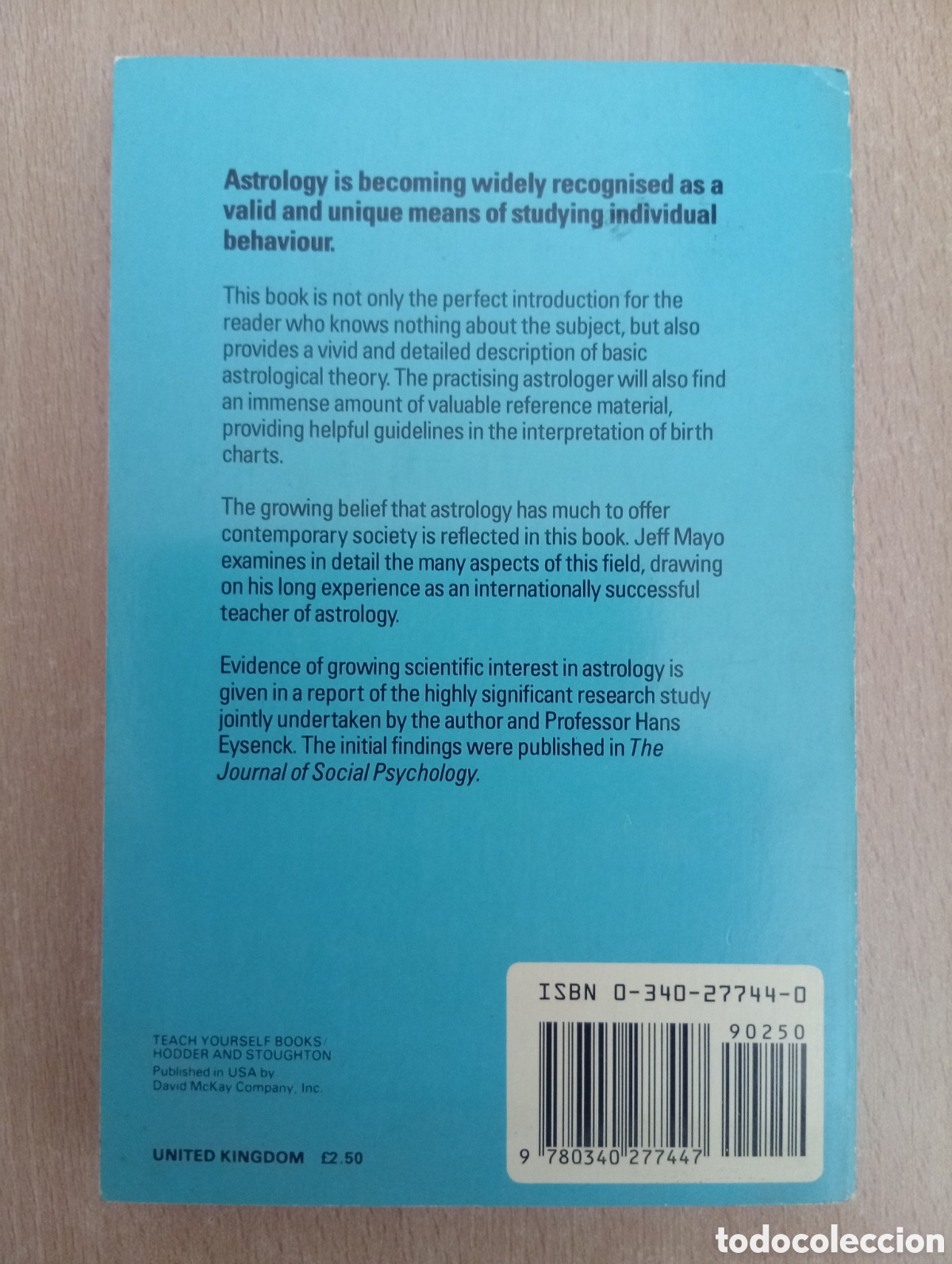 Libros de segunda mano: ASTROLOGY. Jeff Mayo - Foto 2