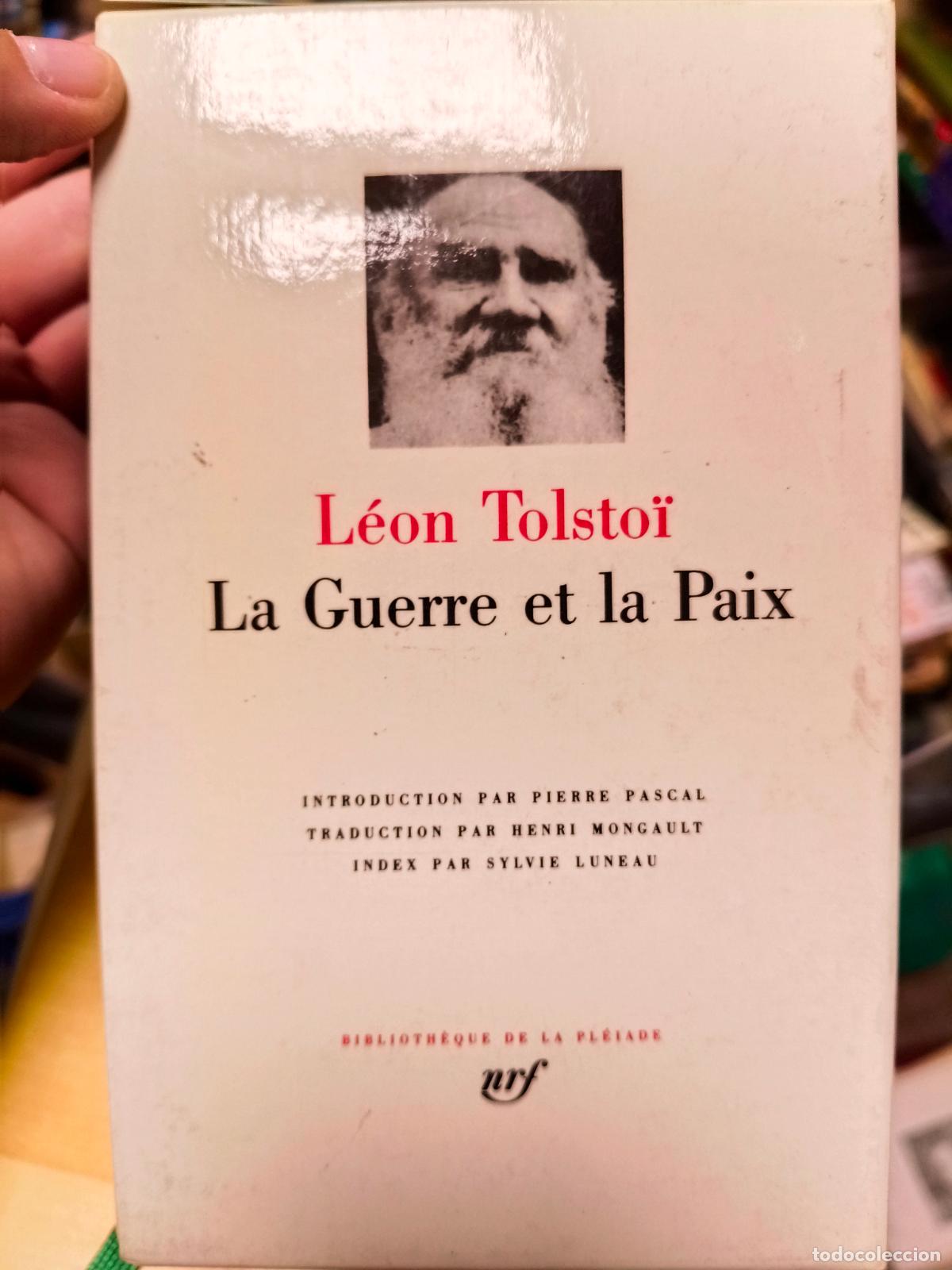 Libros de segunda mano: Biblioth&egrave;que de la Pl&eacute;iade Tolsto&iuml; La guerre et la paix Tolsto&iuml;