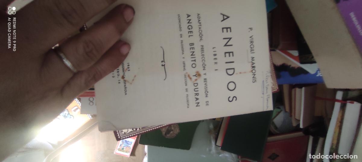 Libros de segunda mano: Aeneidos. Liber I (texto latino) - P. Virgili Maronis