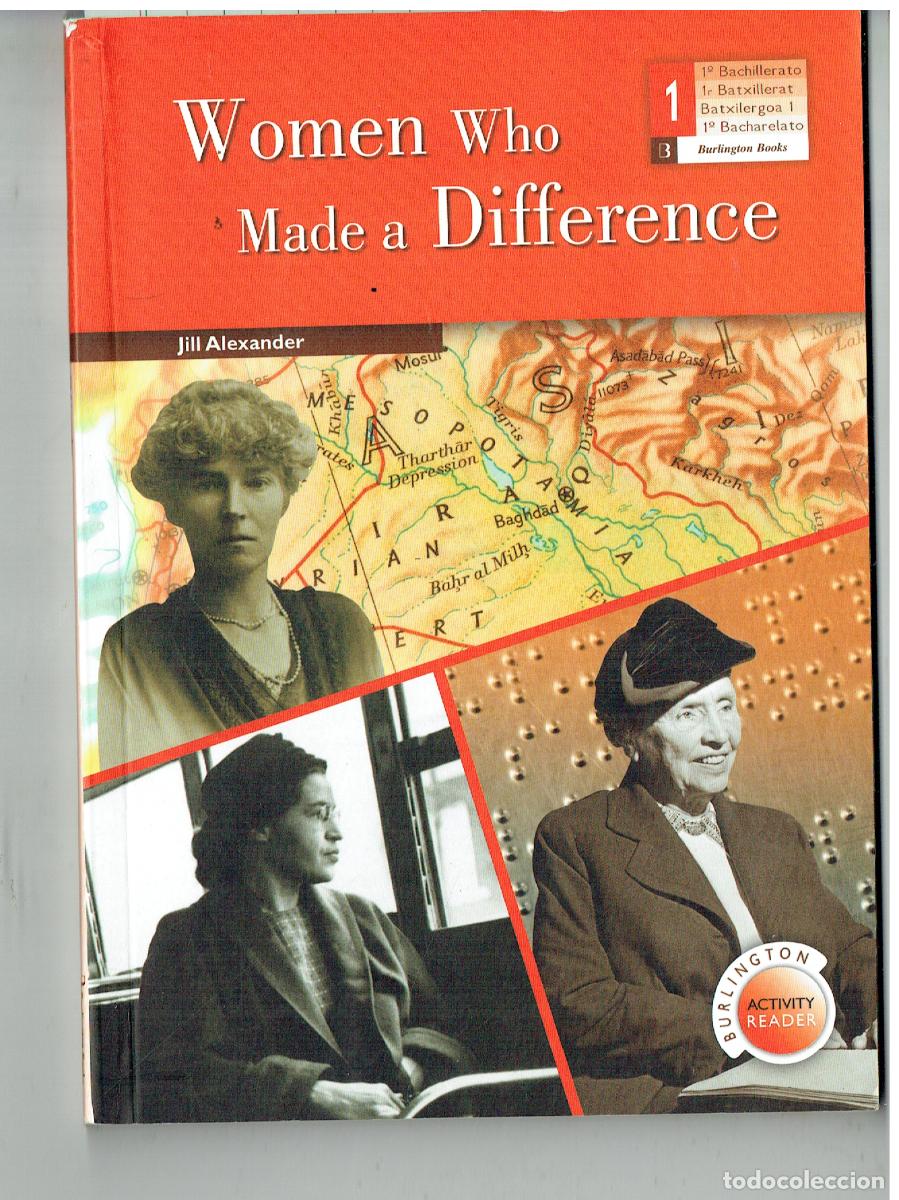 Libros de segunda mano: WOMEN WHO MADE A DIFFERENCE. JILL ALEXANDER. BURLIGTON BOOKS. (ST/PR1)