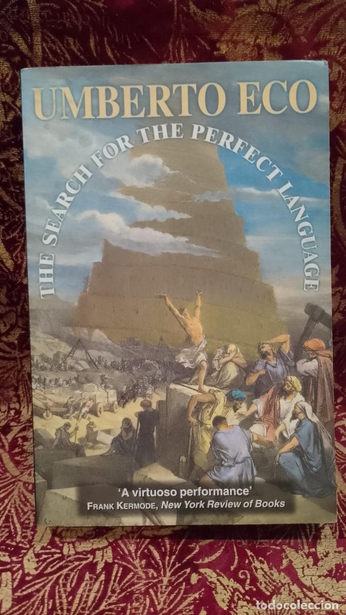 Libros de segunda mano: The Search for the perfect Language - Umberto Eco