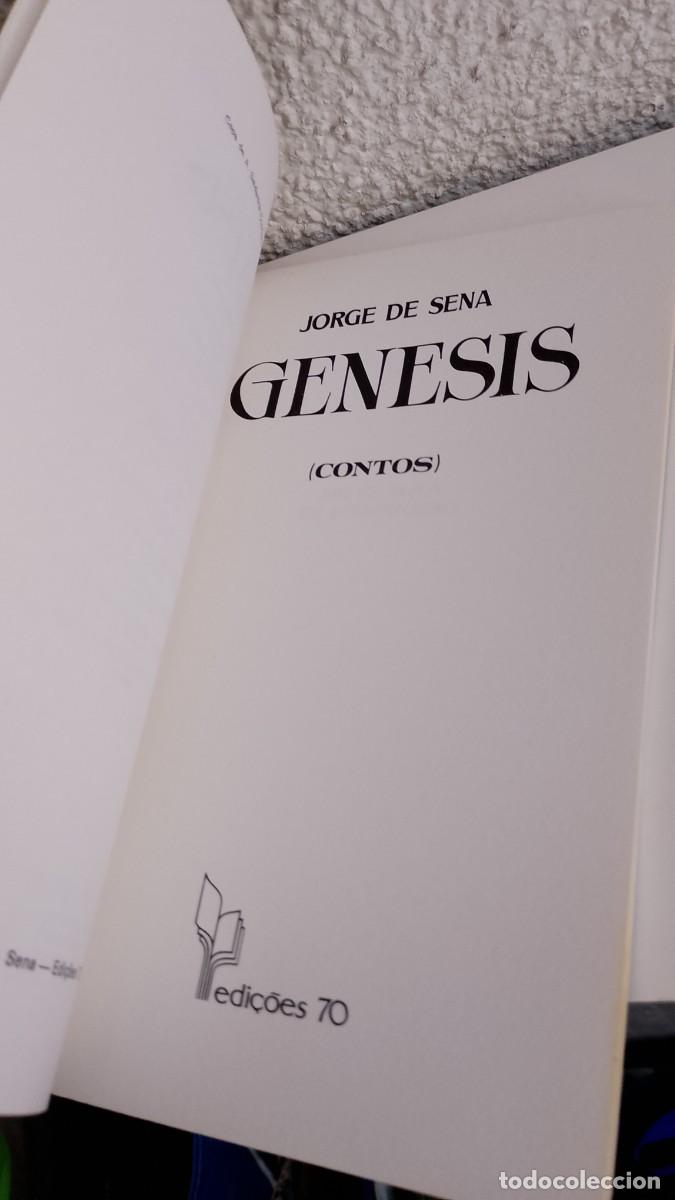 Libros de segunda mano: Genesis (Contos) - Jorge de Sena - Foto 4