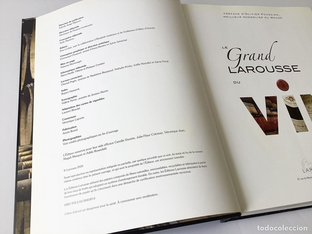 Libros de segunda mano: Le Grand Larousse du Vin - Foto 8