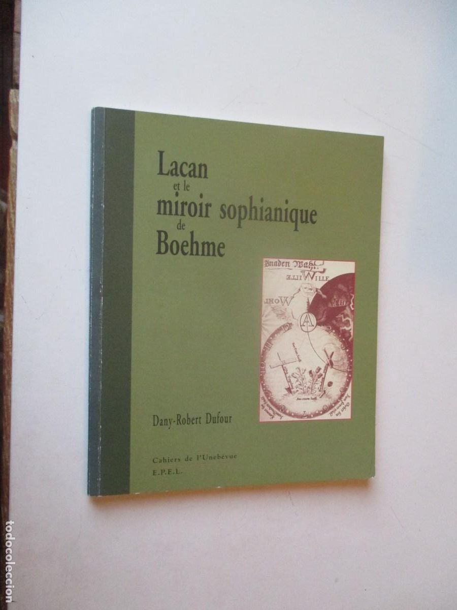 Libros de segunda mano: Lacan etle miroir sophianique de Boehme (franc&eacute;s) W40762