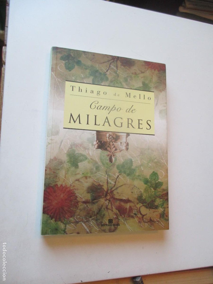 Libros de segunda mano: THIAGO DE MELLO Campo de milagres (portugu&eacute;s) W40787