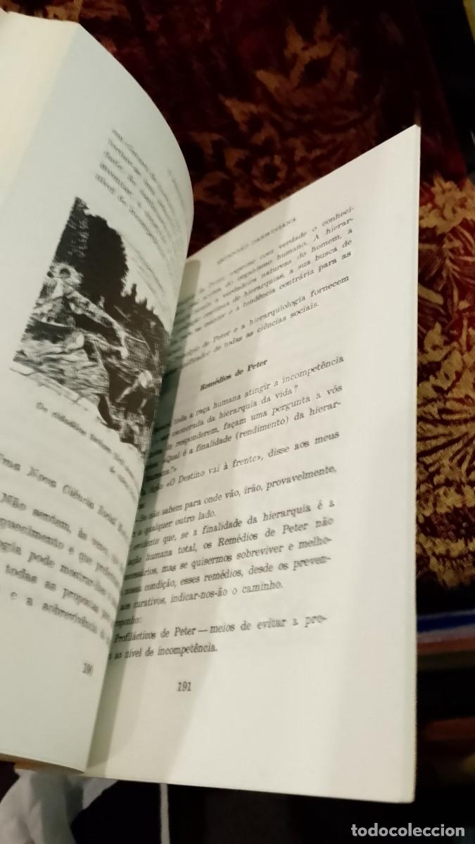 Libros de segunda mano: O Princ&iacute;pio de Peter - Laurence Peter - Foto 3