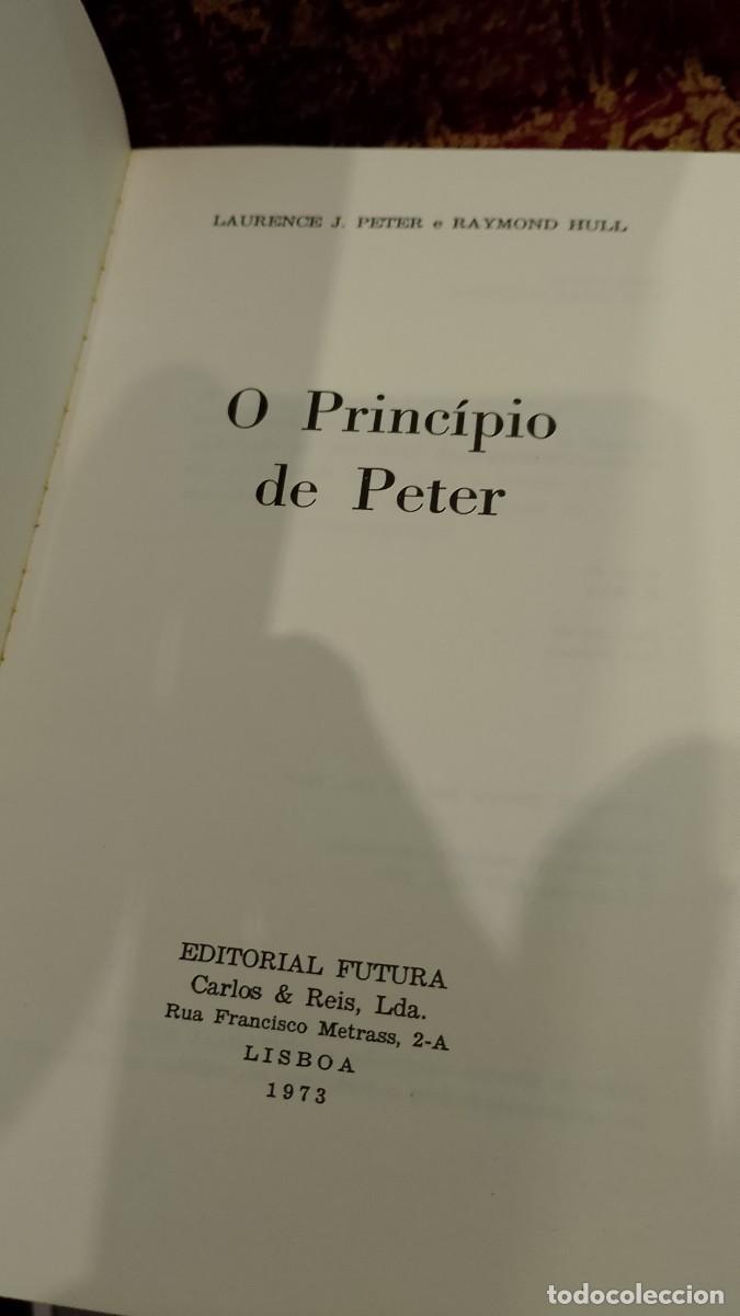 Libros de segunda mano: O Princ&iacute;pio de Peter - Laurence Peter - Foto 6
