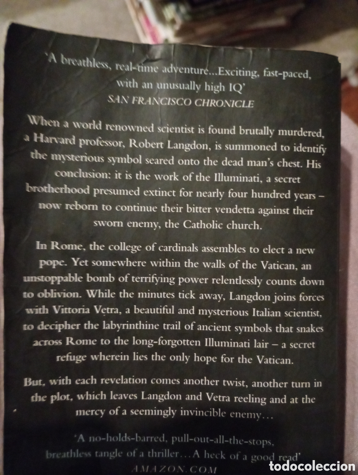Libros de segunda mano: ANGELS AND DEMONS DAN BROWN - Foto 2