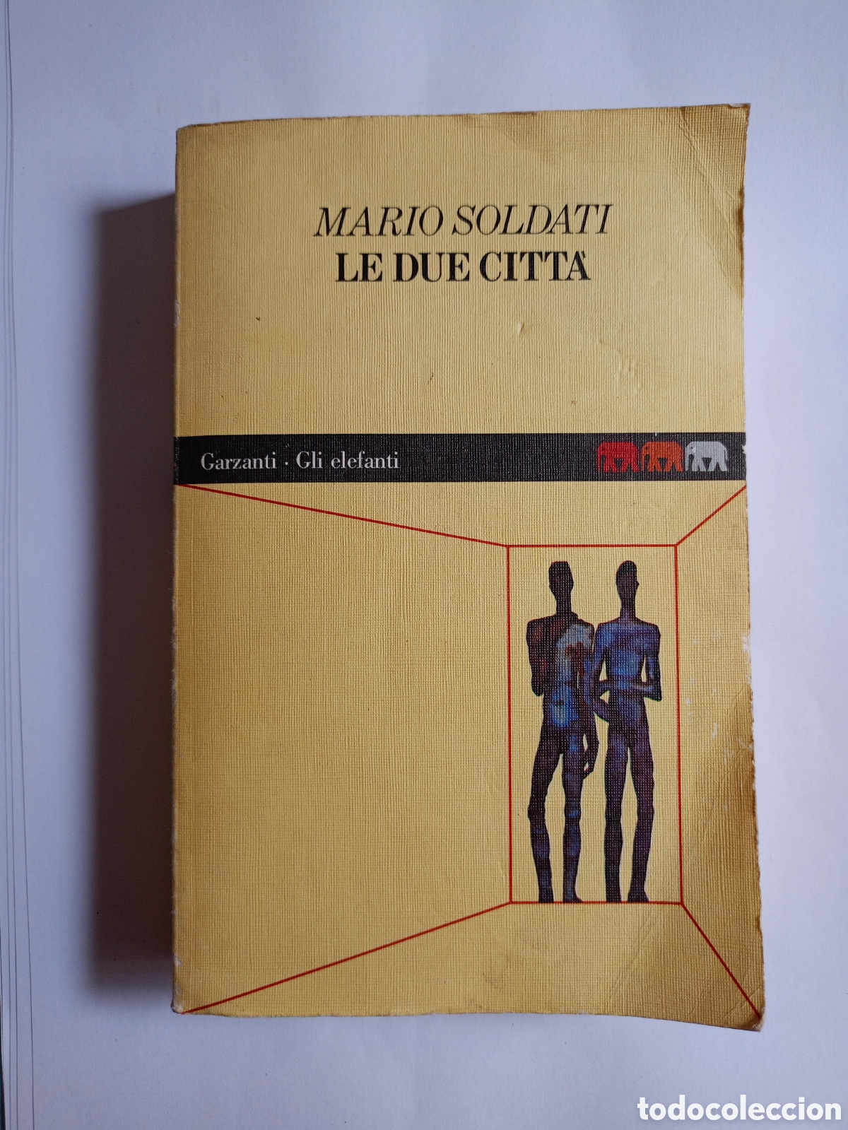 Libri di seconda mano: LE DUE CITTA' - MARIO SOLDATI - GARZANTI - 1985
