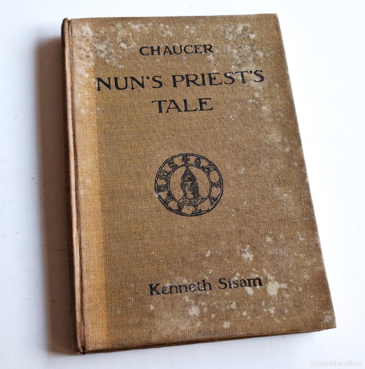 Livres d'occasion: CHAUCER - NUN'S PRIEST'S TALE - 13X19.CM