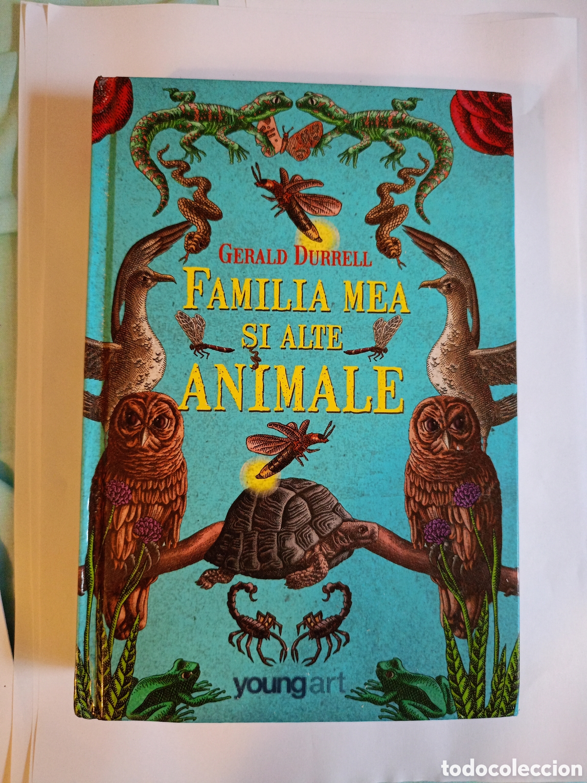 Libros de segunda mano: Familia mea și alte animale&rdquo; (Mi familia y otros animales) del autor Gerald Durrell.