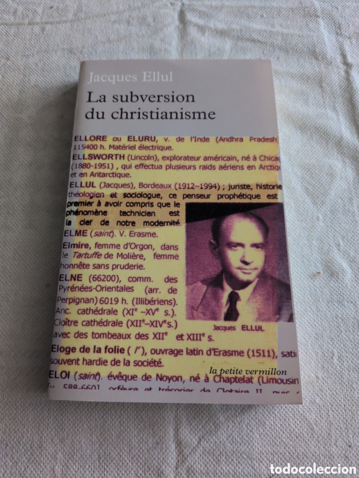 Libri di seconda mano: &rdquo;La subversion du christianisme&rdquo; (La subversi&oacute;n del cristianismo), escrito por Jacques Ellul.