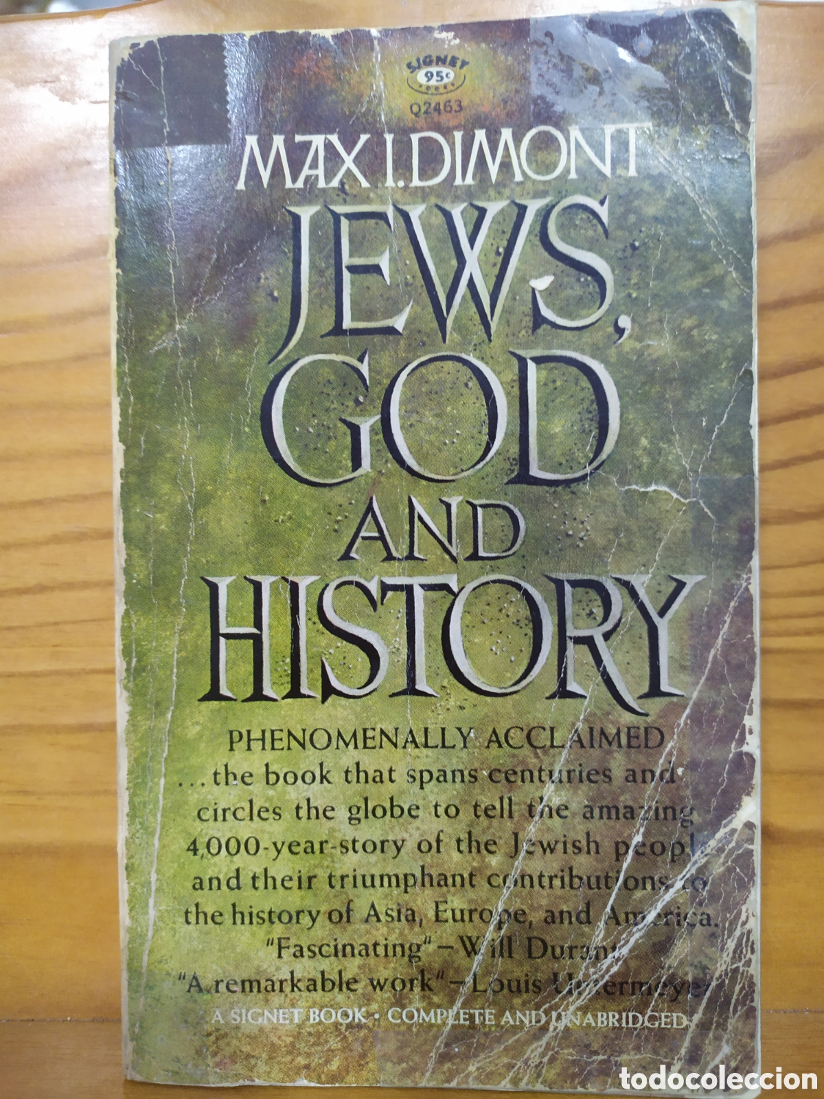Gebrauchte B&uuml;cher: English Edition: Max I. Dimont, Jews god and history