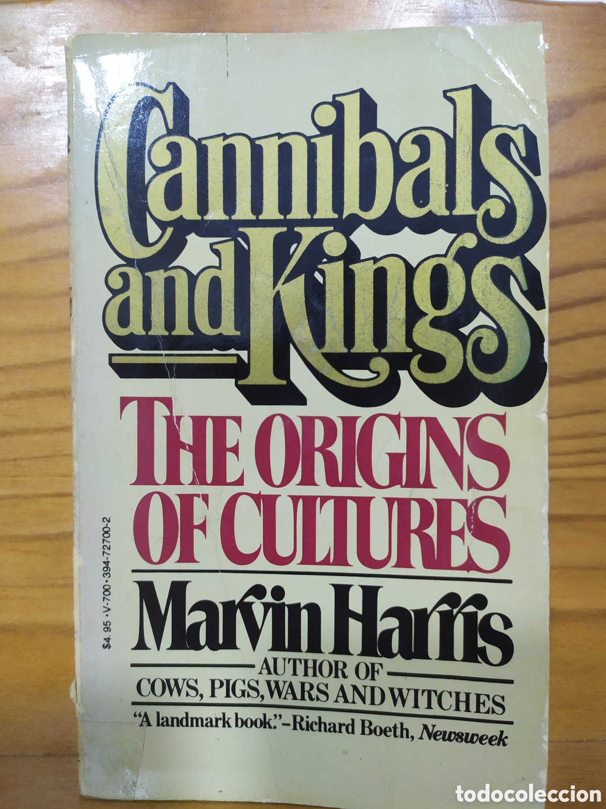 Gebrauchte B&uuml;cher: English Edition: Cannibals and Kings, The origins of culturas, Marvin Harris