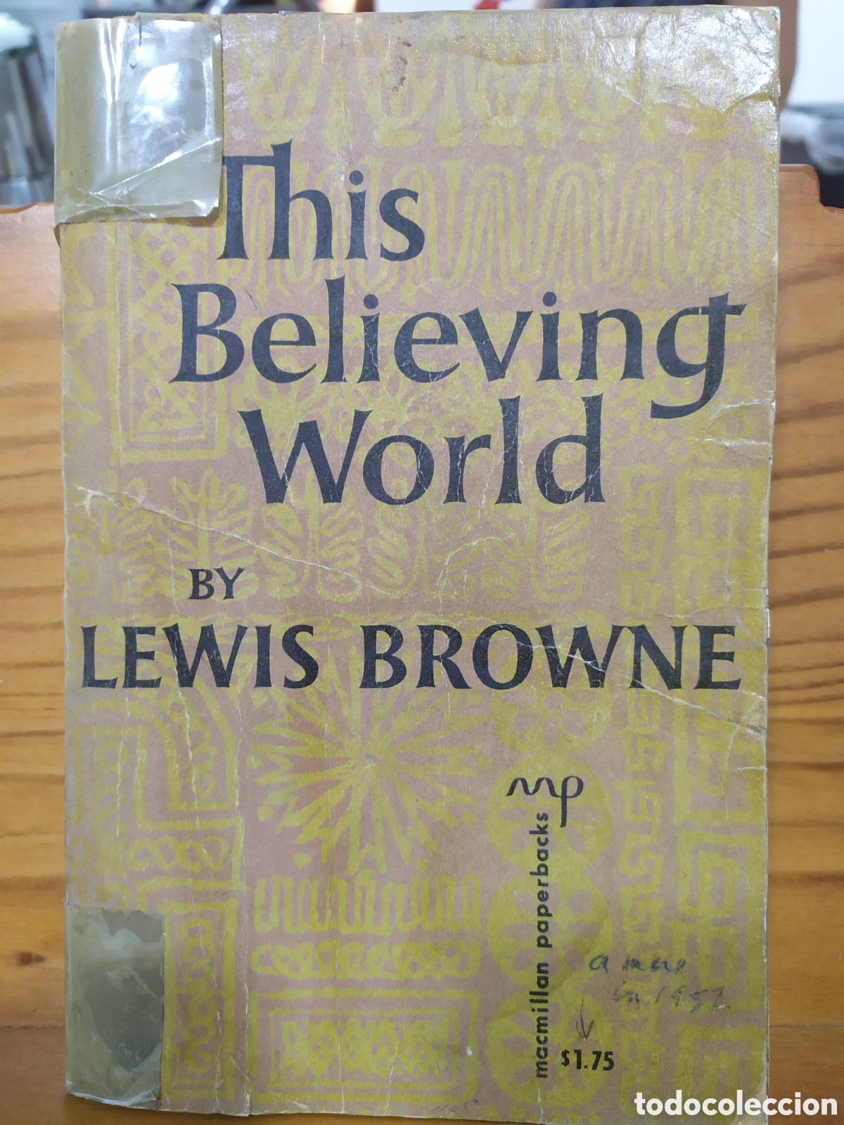 Libri di seconda mano: English Edition: This Believing world by Lewis Browne