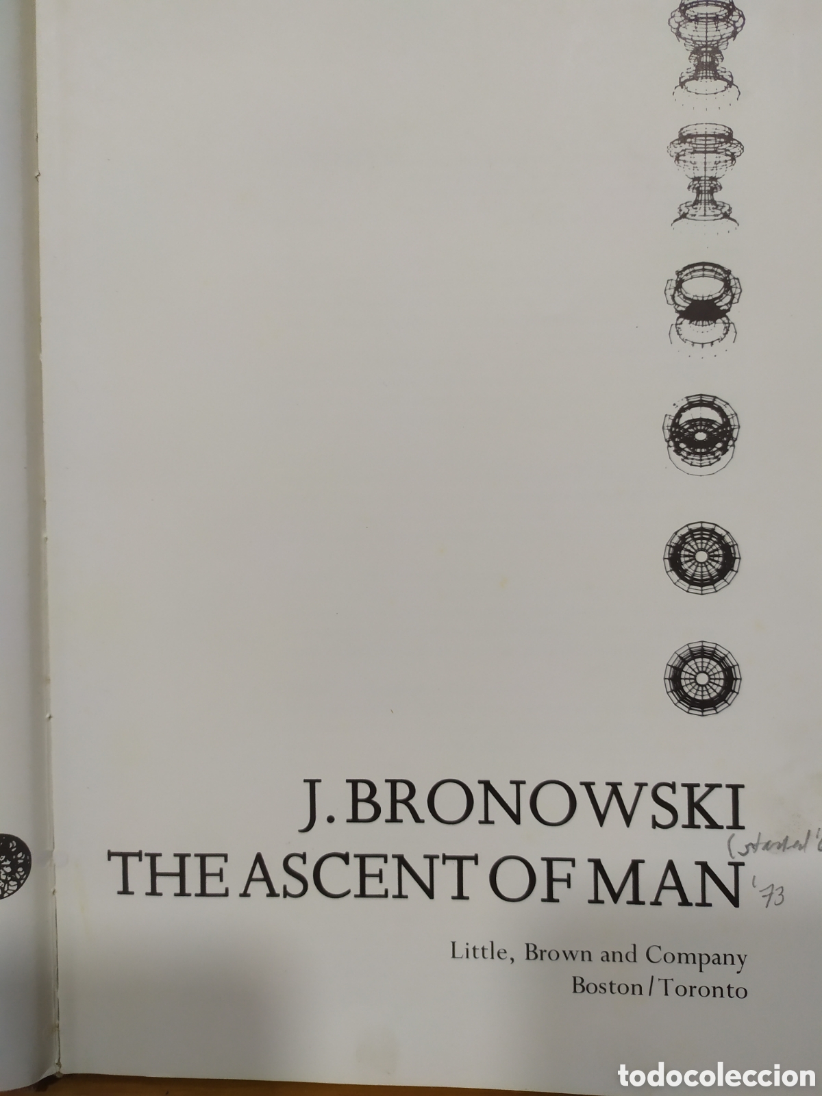 Libri di seconda mano: English Edition: The ascent of Man, Bronowski