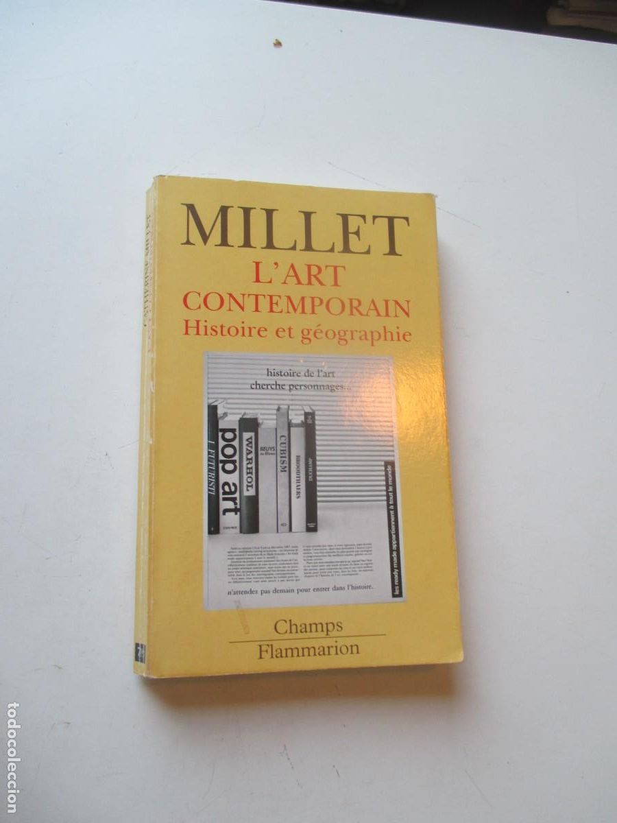 Libros de segunda mano: MILLET L&acute;Art Contemporain ( franc&eacute;s) W40840