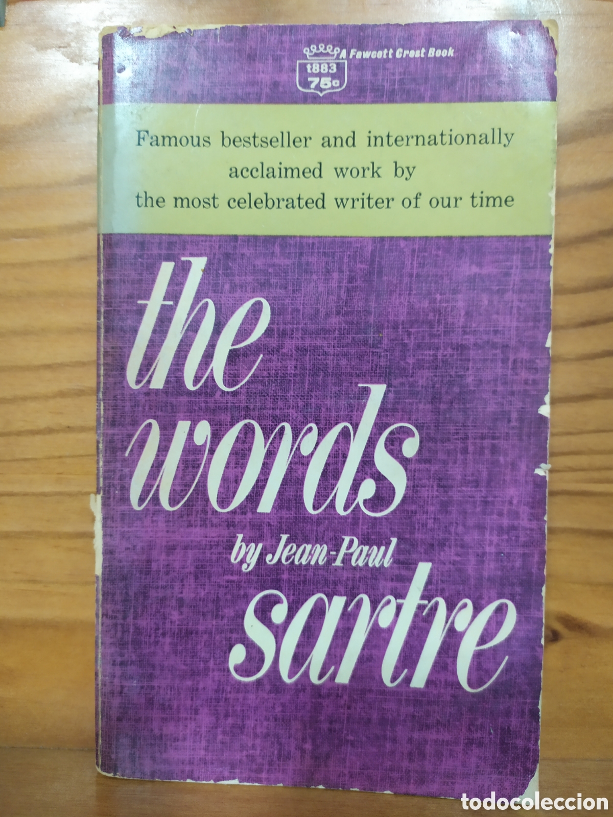 Second hand books: English Edition: The Words by Jean-Paul Sartre. Libro usado para estudio que puede contener nombres