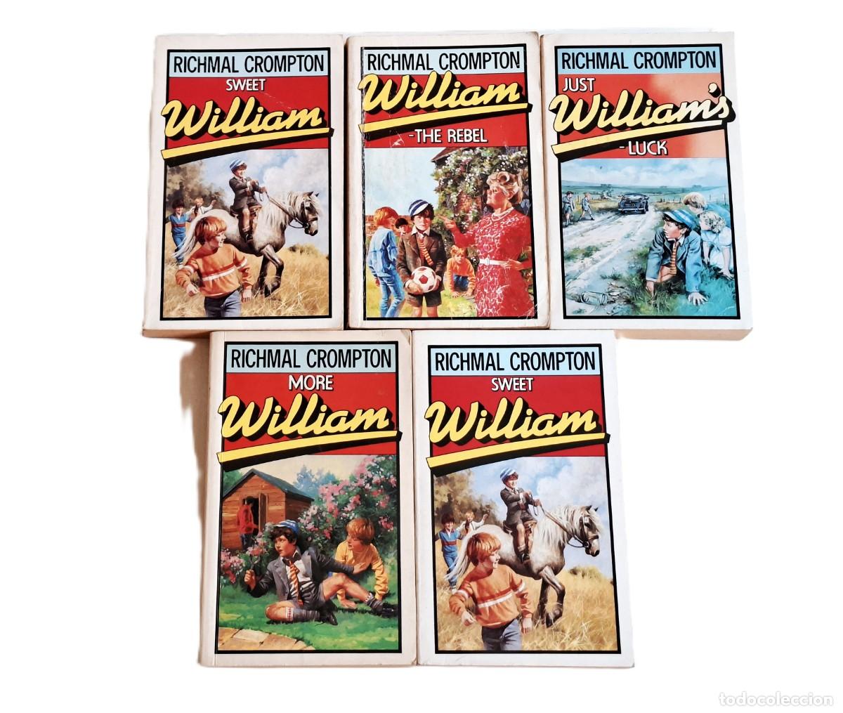 Libros de segunda mano: LOTE DE 5 LIBROS DE - JUST WILLIAM - RICHMAL CROMPTON
