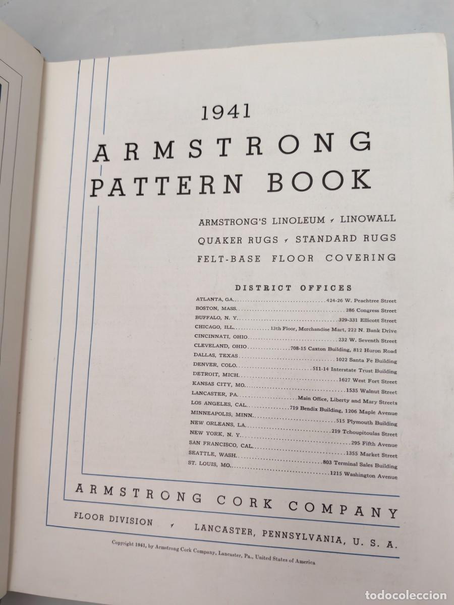 Libros de segunda mano: Armstrong Pattern Book 1941 (Hardcover) - Foto 3