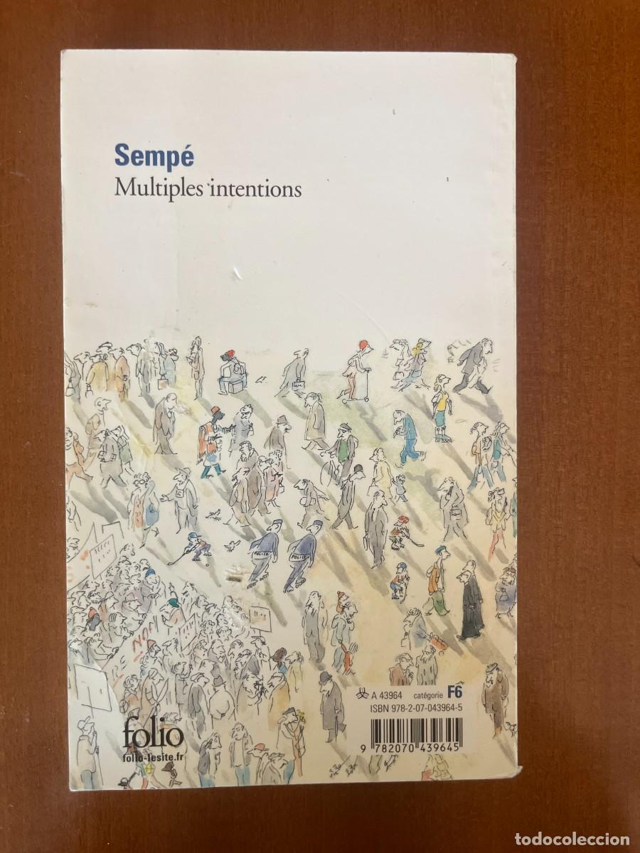Libros de segunda mano: M&uacute;ltiples intentions. Semp&eacute;. Franc&eacute;s - Foto 2