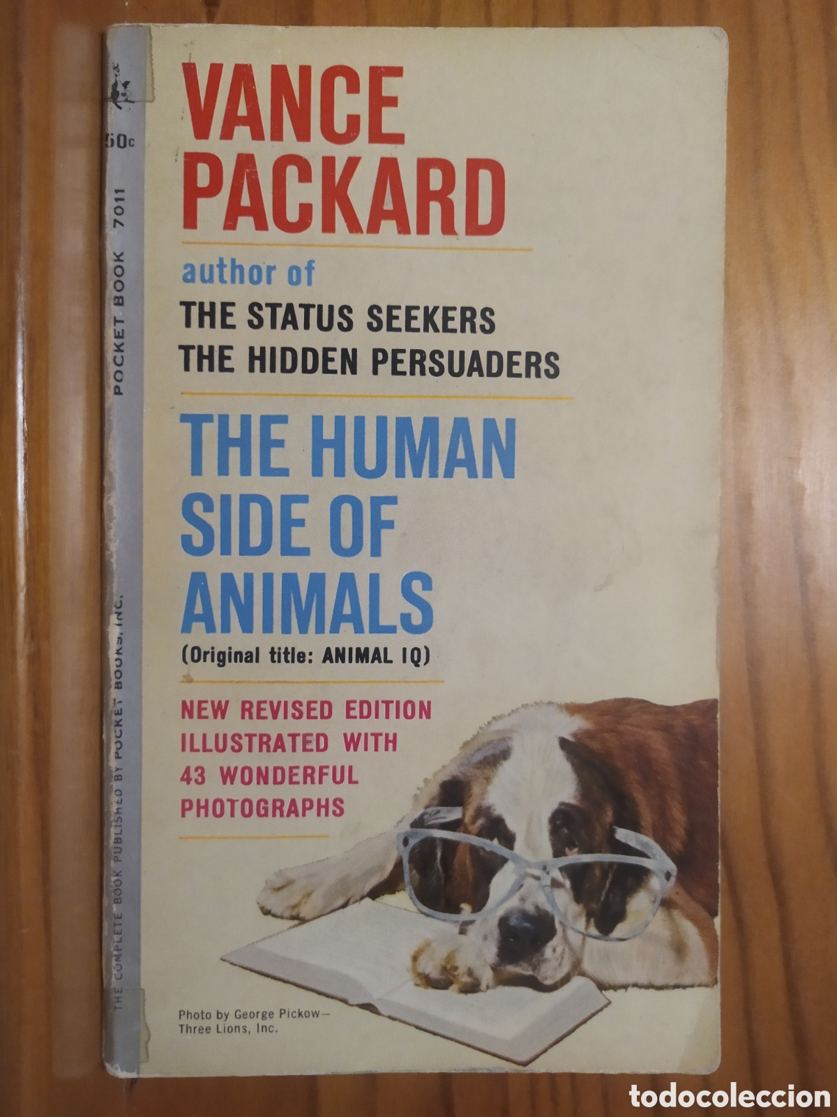 Libros de segunda mano: English Edition: The human s&iacute;de of animals by Vance Packard - Pocket Books, New York 1961