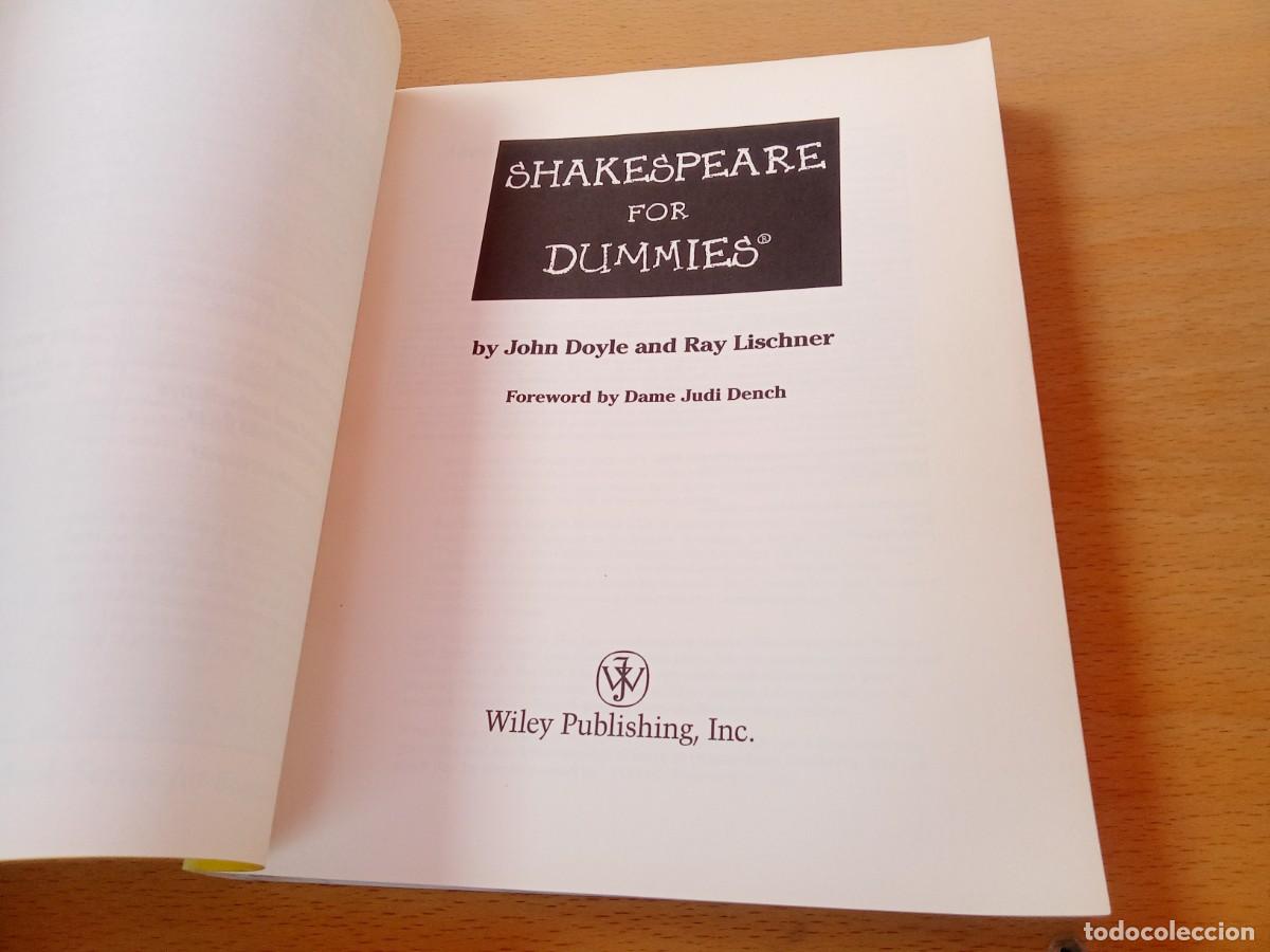 Libros de segunda mano: SHAKESPEARE FOR DUMMIES / VVAA / KARA 23 - Foto 8