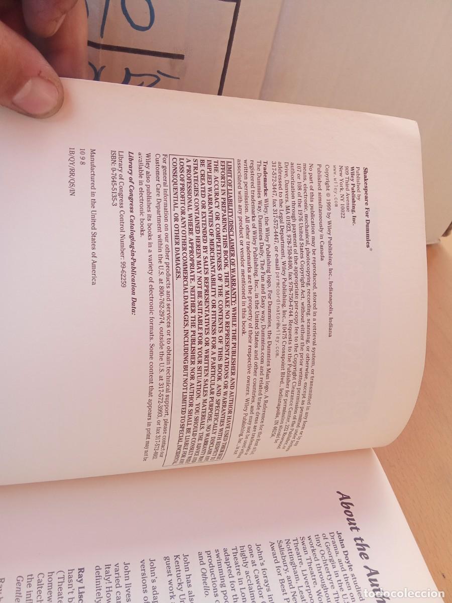 Libros de segunda mano: SHAKESPEARE FOR DUMMIES / VVAA / KARA 23 - Foto 9