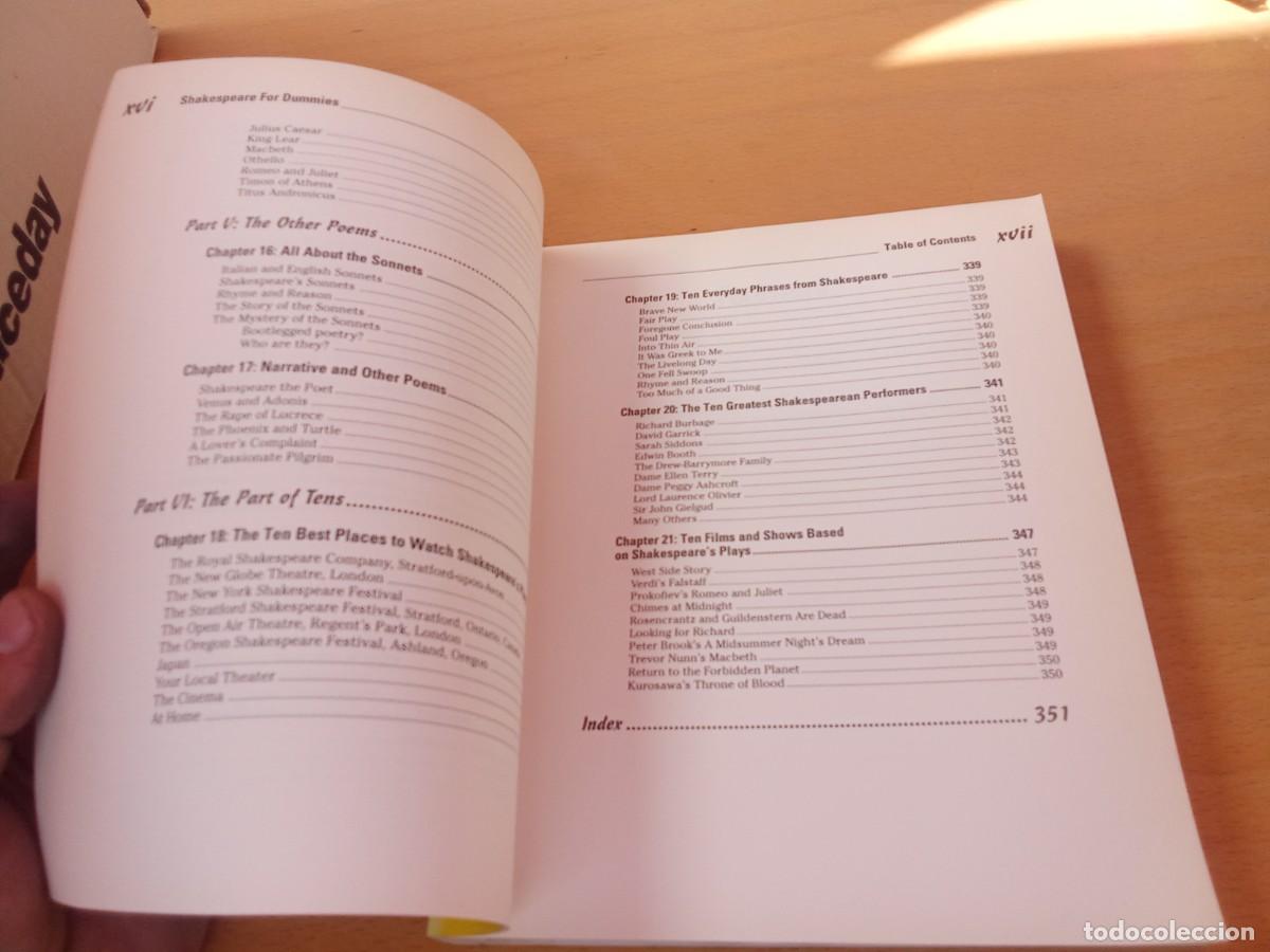 Libros de segunda mano: SHAKESPEARE FOR DUMMIES / VVAA / KARA 23 - Foto 16