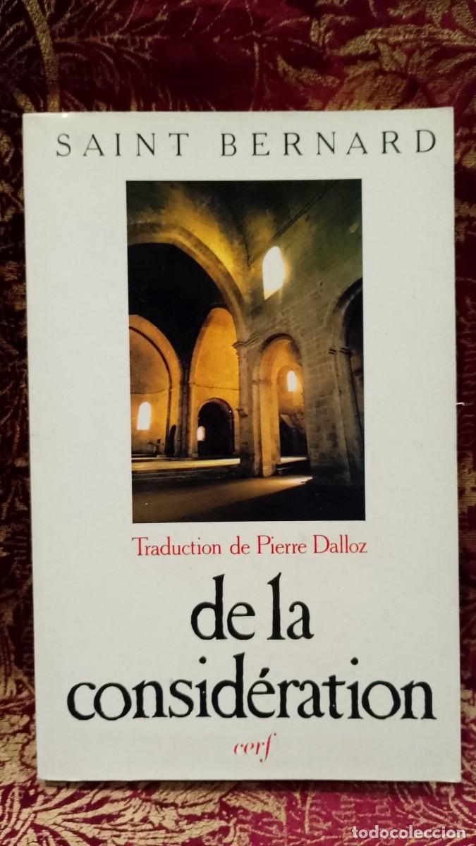 Libros de segunda mano: De la Consid&eacute;ration - Saint Bernard