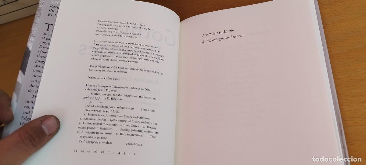 Libros de segunda mano: GOTHIC PASSAGES / JUSTIN D.EDWARDS / KARA 28 - Foto 9