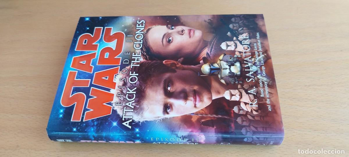 Libros de segunda mano: STAR WARS EPISODE II, ATTACK OF THE CLONES / R.A.SALVATORE / KARA 28 / LUCAS BOOKS
