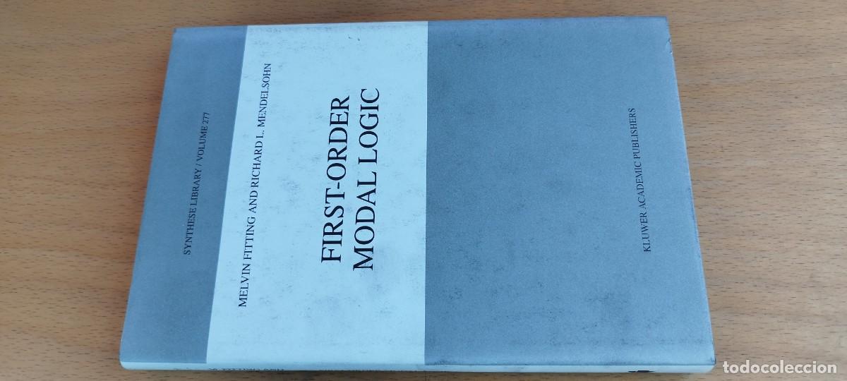 Libros de segunda mano: FIRST ORDER MODAL LOGIC / VVAA / KARA 29 / KLUWER ACADEMIC PUBLISHERS