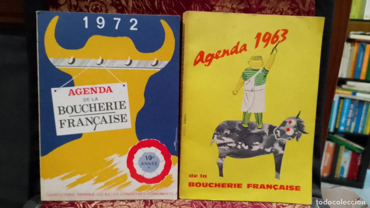 Libri di seconda mano: Agenda 1963/72 De la Boucherie Fran&ccedil;aise 2 Unidades