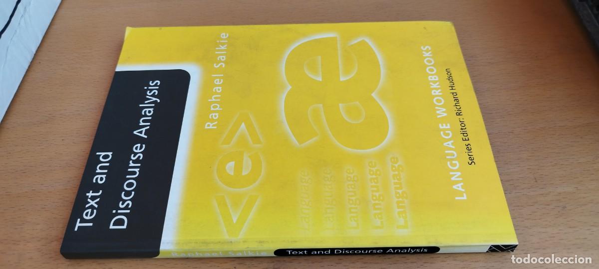 Libros de segunda mano: TEXT AND DISCOURSE ANALYSIS / RAPHAEL SALKIE / KARA 33