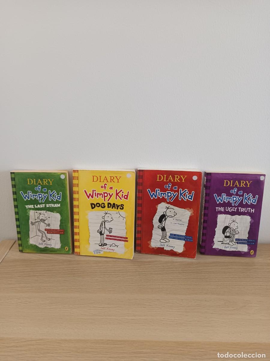 Libros de segunda mano: Lote libros Diary of a Wimpy Kid