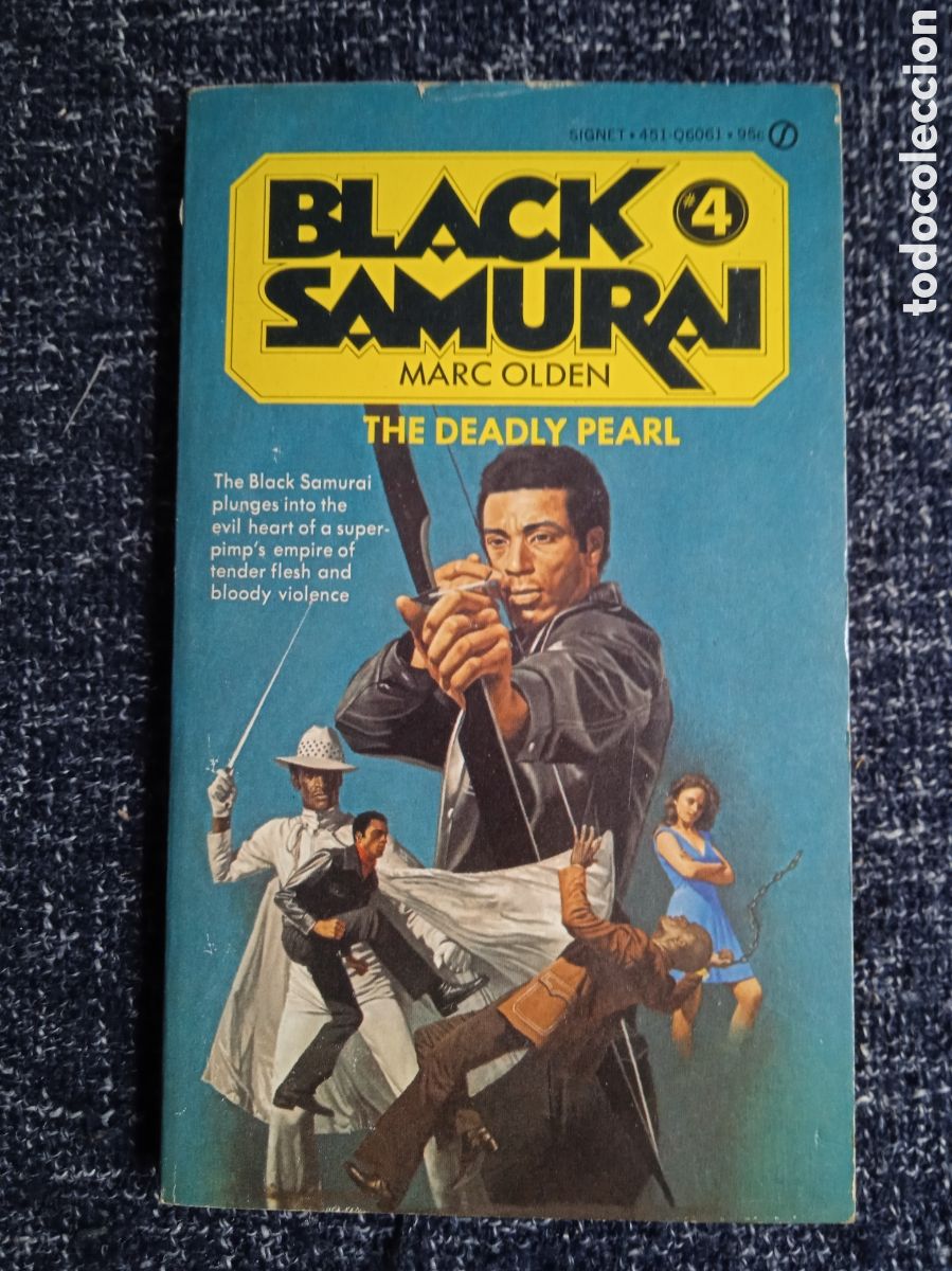 Gebrauchte B&uuml;cher: Black Samurai n&ordm; 4 THE DEADLY PEARL / Marc. Olden -en ingles